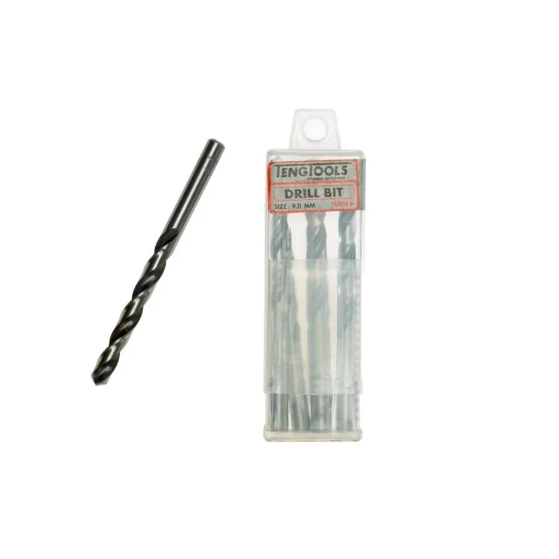 Teng Drill Bits Fully Ground 9.0mm 5pcs